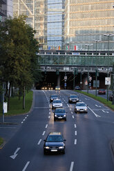 Germany, North Rhine Westphalia, Düsseldorf, Rhine tunnel, Traffic in the city - 11988CS-U