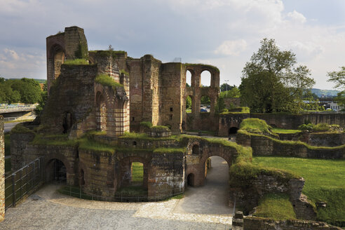 Deutschland, Rheinland-Pfalz, Trier, Ruinen eines kaiserlichen Thermalbades, Blick von oben - 11921CS-U