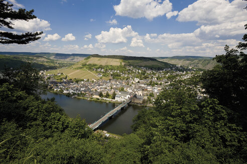 Deutschland, Rheinland-Pfalz, Blick auf die Stadt Traben-Trarbach - 11897CS-U