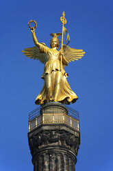 Germany, Berlin, Tiergarten, Angel on Victory Column - PSF00398