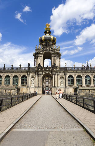 Deutschland, Sachsen, Dresden, Palais Zwinger, lizenzfreies Stockfoto