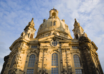 Deutschland, Dresden, Frauenkirche, Tiefblick - PSF00366