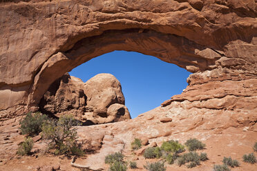 USA, Utah, Arches-Nationalpark, Abschnitt Nordfenster - FOF01746