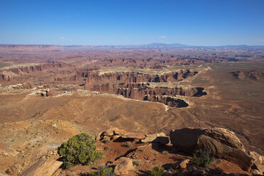 USA, Utah, Moab, Aussichtspunkt Grand View Point, Canyonlands National Park - FOF01733