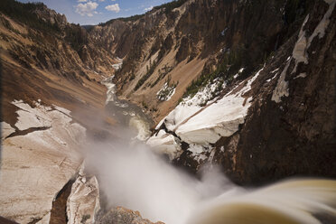 USA, Yellowstone Park, Untere Yellowstone-Fälle - FOF01860