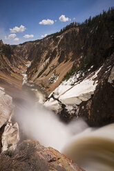 USA, Yellowstone Park, Untere Yellowstone-Fälle - FOF01859