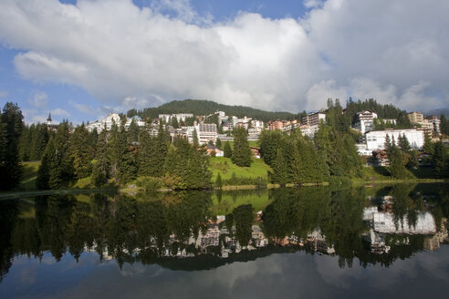 Schweiz, Graubünden, Untersee, Arosa im Hintergrund - WDF00648