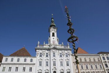 Österreich, Steyr, Fassade des Rathauses - WWF01173