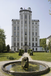 Österreich, Kremsmünster, Fassade des Sternwartengebäudes - WWF01168