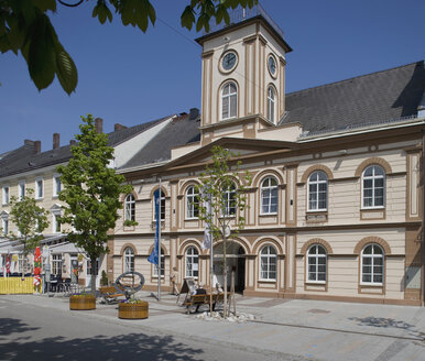 Österreich, Bad Hall, Fassade des Rathauses - WWF01167