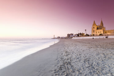 Spain, Costa de la Luz, Chipiona at sunset - MSF02286