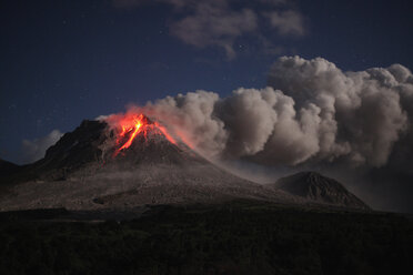 Montserrat, Karibik, Ausbruch des Vulkans Soufriere Hills - RMF00441