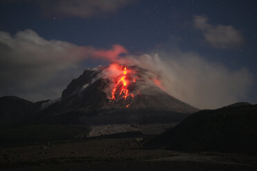 Montserrat, Karibik, Ausbruch des Vulkans Soufriere Hills - RMF00440