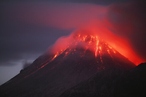 Montserrat, Karibik, Ausbruch des Vulkans Soufriere Hills - RMF00439