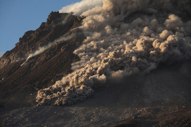 Montserrat, Karibik, Pyroklastischer Strom von Soufriere Hills - RMF00438