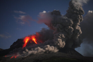 Montserrat, Karibik, Pyroklastischer Strom von Soufriere Hills - RMF00436