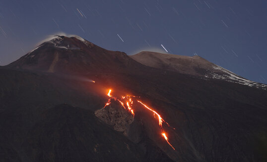 Italy, Sicily, Lava flow from etna volcano - RM00445