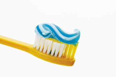 Close up of toothbrush and toothpaste - 12306CS-U