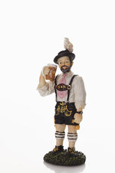 Bavarian figurine drinking beer from beer stein - 12688CS-U