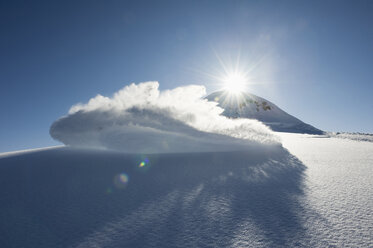 Österreich, Blick auf den Arlberg mit Schnee - MIRF00062