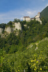 Italien, Südtirol, Schloss auf Berg - SMF00610