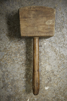 Close up of wooden hammer - TLF00451