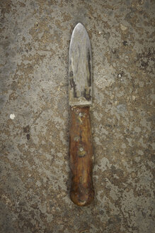 Nahaufnahme eines alten Messers - TLF00444