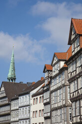 Deutschland, Hannover, Burgstraße, Häuserzeile - WDF00703