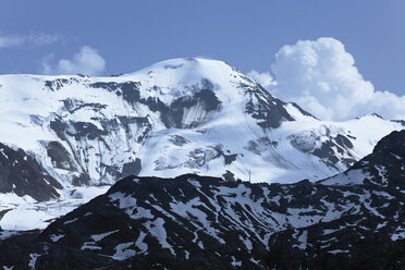 Österreich, Tirol, Kaunertal, Blick auf schneebedeckte Berge - 13166CS-U