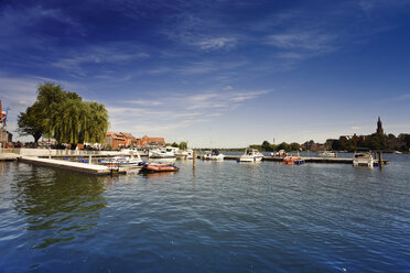 Germany, Malchow, View of harbour - MSF02355