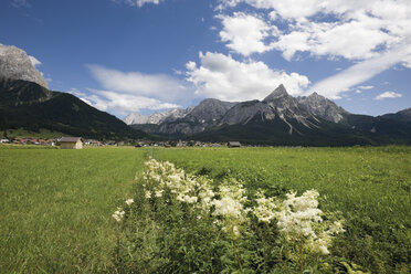 Österreich, Tirol, Mieming, Blick auf das Karwendelgebirge - CSF013577