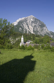 Österreich, Steiermark, Purgg-Trautenfels, Ansicht der Kirche heiliger georg - WWF001446