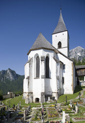 Austria, Styria, Purgg-Trautenfels, View of church heiliger georg - WWF001454