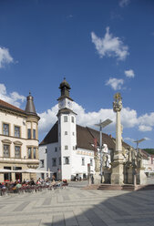 Austria, Styria, Leoben, Hauptplatz, View of altes rathaus - WWF001476