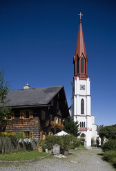 Österreich, Salzkammergut, Attersee, Ansicht der evangelischen Kirche - WWF001585