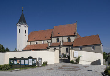 Österreich, Blick auf die Kirche von Ardagger - WWF001595