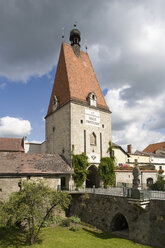 Österreich, Mühlviertel, Freistadt, Blick auf linzer tor - WWF001600