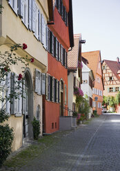 Germany, Bavaria, Dinkelsbühl, View of old building facades - WBF000194