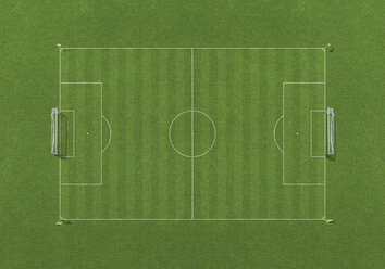 Soccer field, overhead view - WBF000235