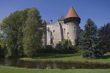 Österreich, Niederösterreich, Waldviertel, Heidenreichstein,Blick auf die Wasserburg Heidenreichstein - WWF001723