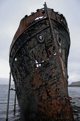 Iceland, Ship wreck at coast - WBF000449