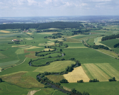 Deutschland, Bayern, Cham, Blick auf die Landschaft - WBF000453