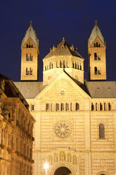 Germany, Rhineland-Palatinate, Palatinate, Speyer, View of cathedral - WDF000754
