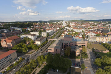 Deutschland, Rheinland-Pfalz, Pfalz, Ansicht der Stadt kaiserslautern - WDF000776