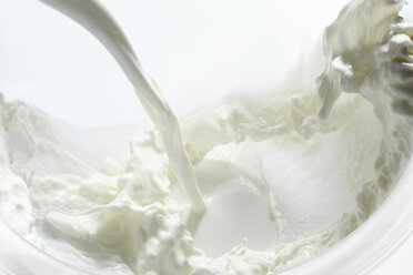 Close up of splashing milk - CSF013887