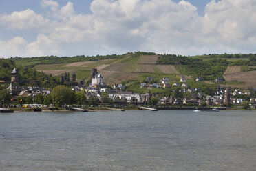 Europe, Germany, Rhineland-Palatinate, View of village oberwesel on the rhine - CSF014552