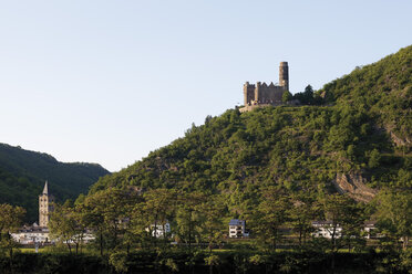 Europa, Deutschland, Rheinland-Pfalz, Blick auf die Burg maus - CSF014560