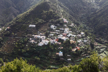 Spain, Canary Islands, La Gomera, Vallehermoso, Banda Las Rosas, View of mountain - SIEF000036