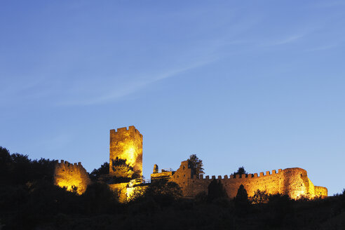 Österreich, Niederösterreich, Wachau, Waldviertel, Blick auf Schloss Hinterhaus - SIEF000244