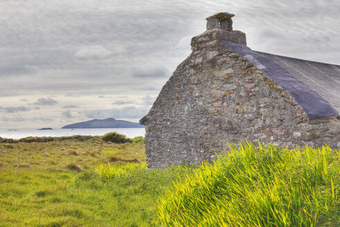 Irland, Grafschaft Kerry, Ansicht eines Hauses - SIEF000351